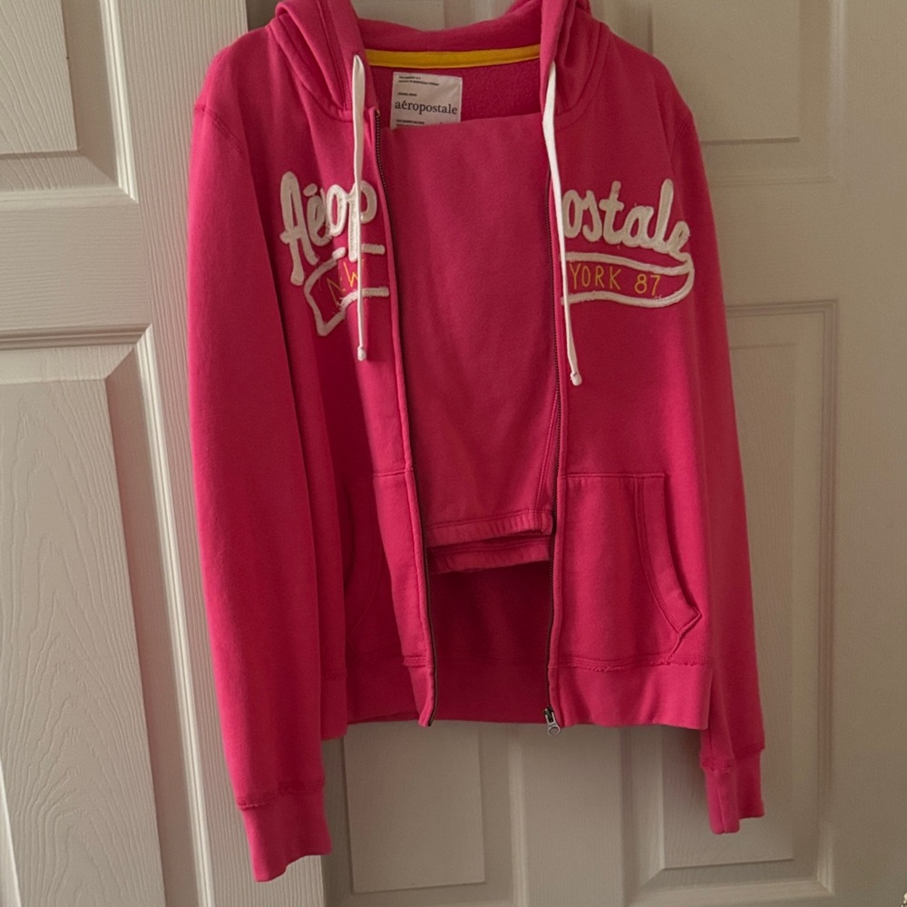 Two piece Aeropostale hoodie and pants
